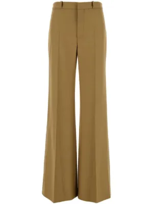 【クロエ】 Trousers - High-Waisted Trousers パンツ Chloe High Waisted Pleated Trousers | Women's Pants – Kit