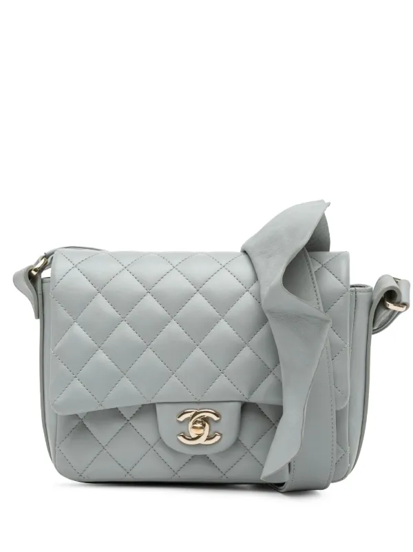 CHANEL Pre-Owned 2020 Quilted Calfskin Bolero De Chanel Flap