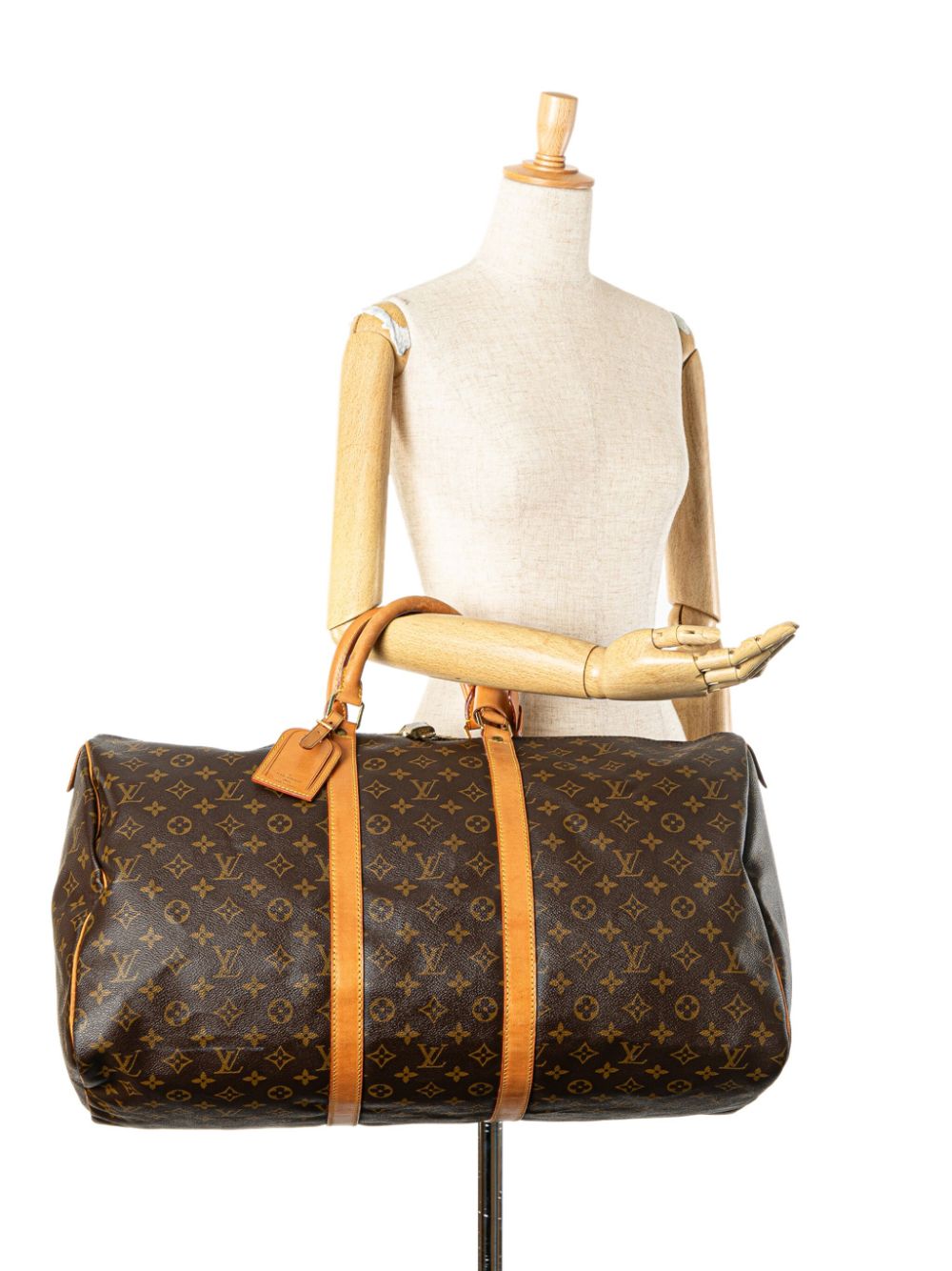 Louis Vuitton Pre-Owned 1994 Monogram Keepall 55 reistas - Bruin