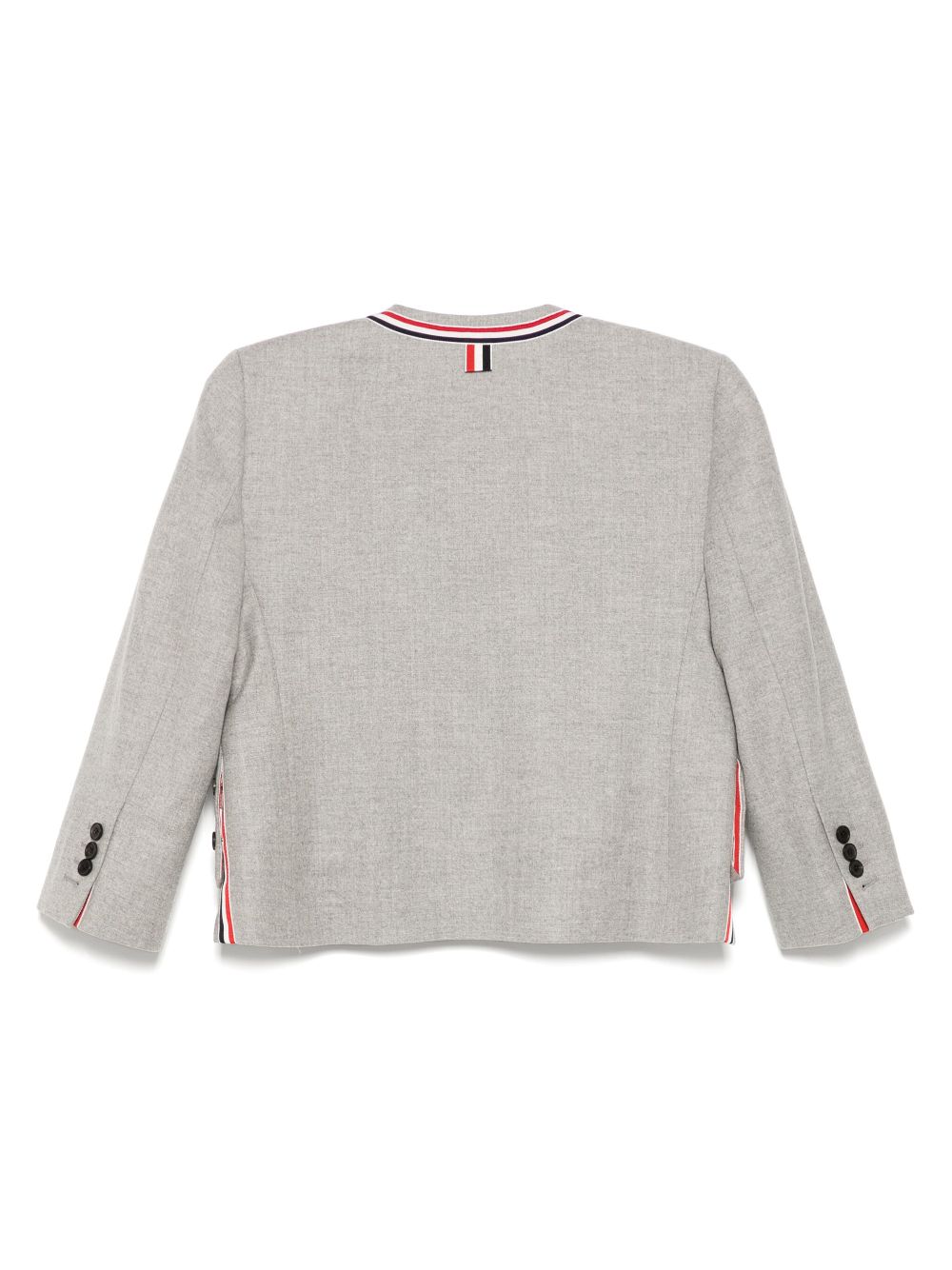 Thom Browne cropped jacket - Grey