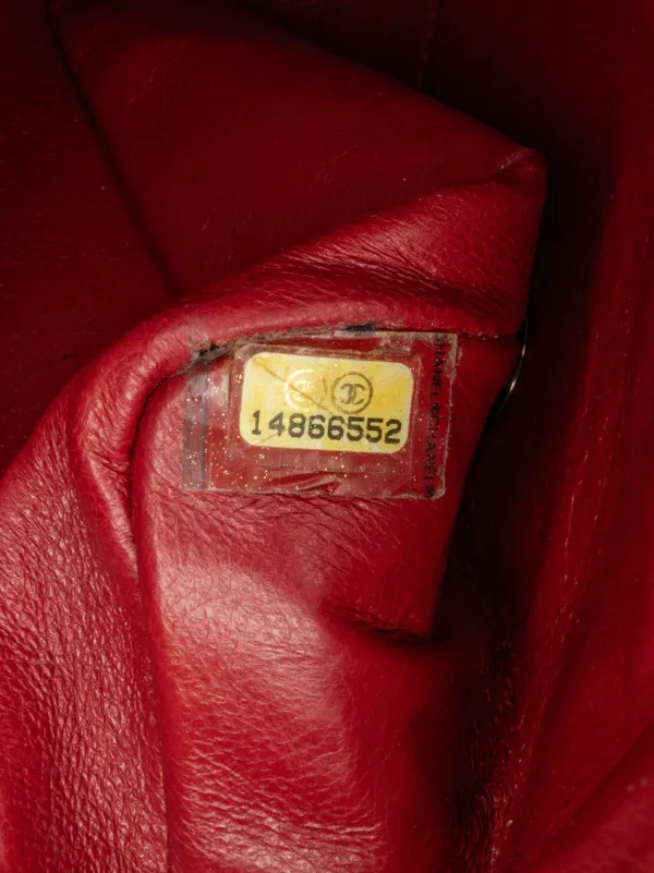 CHANEL Pre-Owned 2010-2011 Mini Square Classic Caviar Single Flap