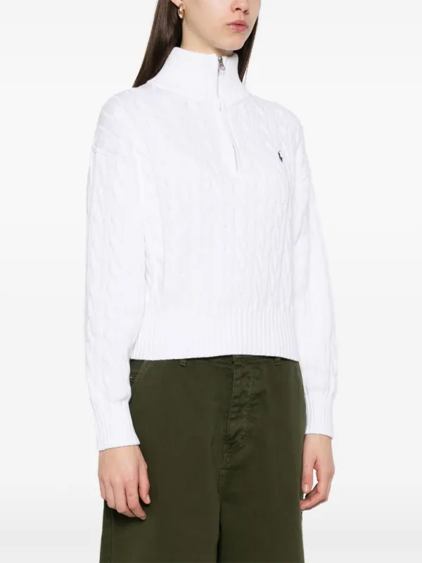 Women's Cable-Knit Cotton Sweater | Ralph Lauren