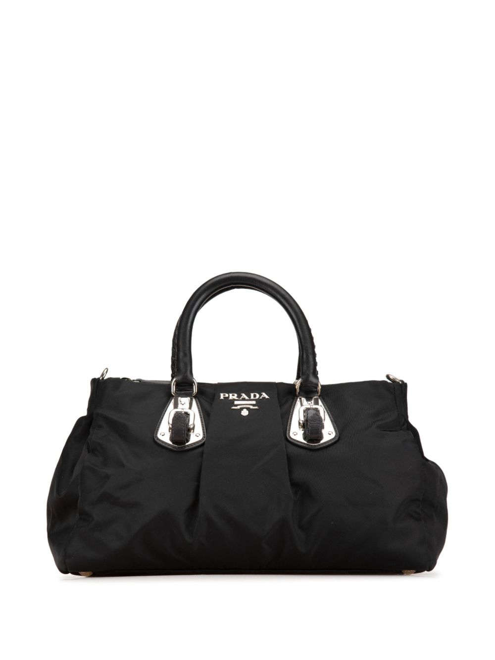 Prada Pre-Owned 20th Century Tessuto satchel - Black