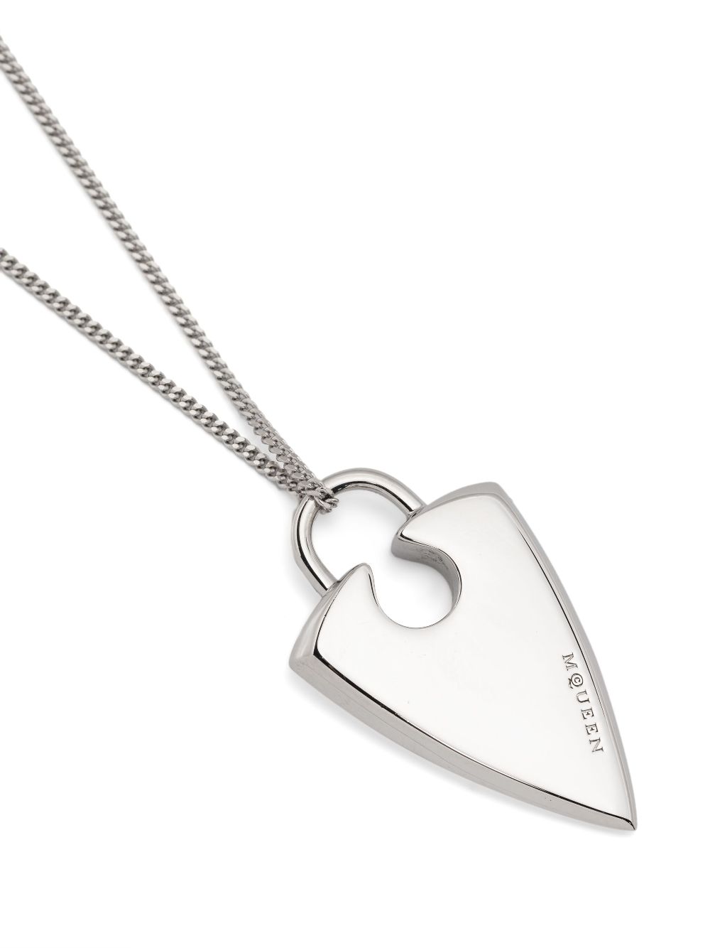 Alexander McQueen Arrow necklace - Silver