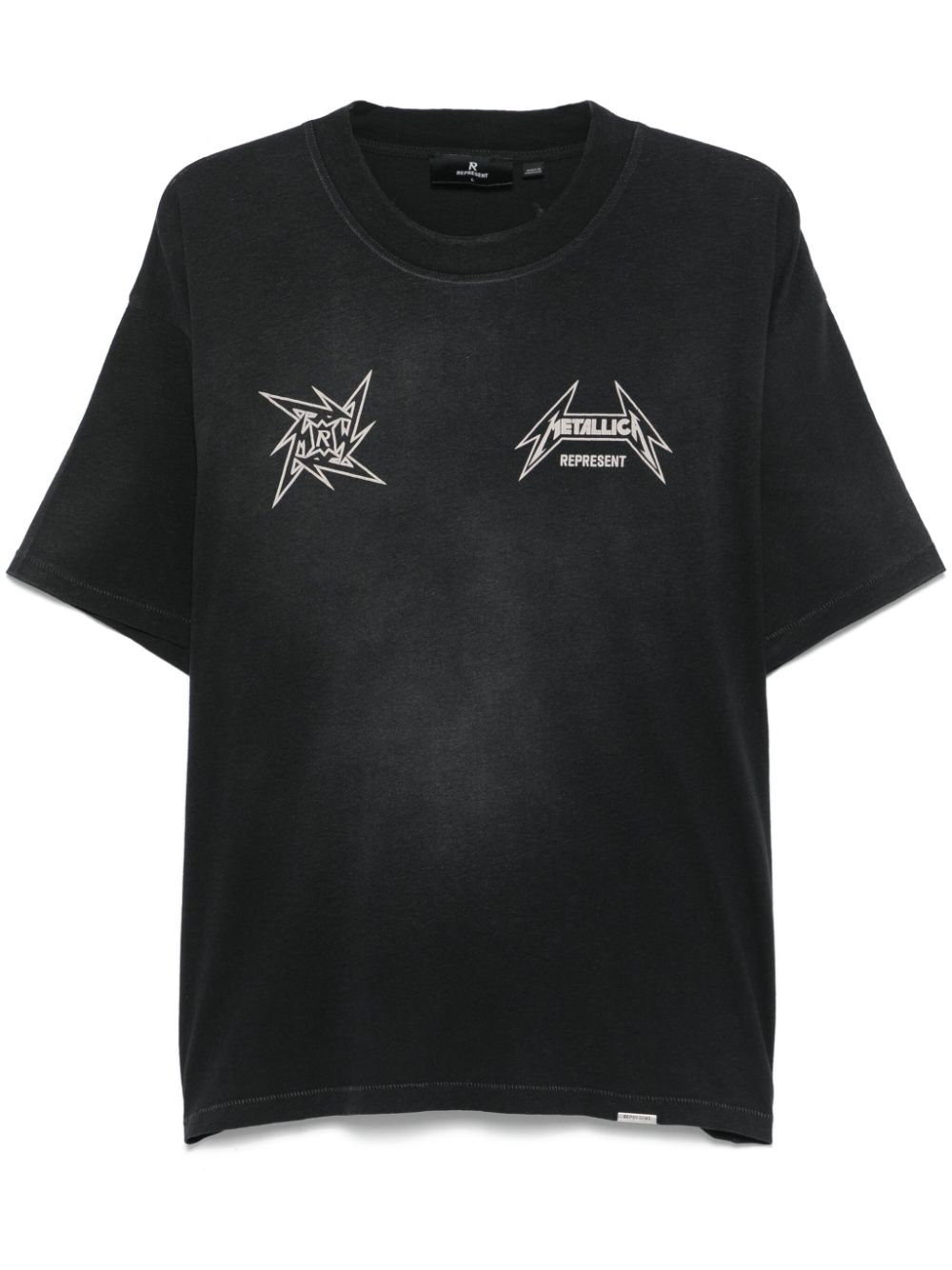 Represent x Metallica 40 Year Anniversary T-shirt Zwart