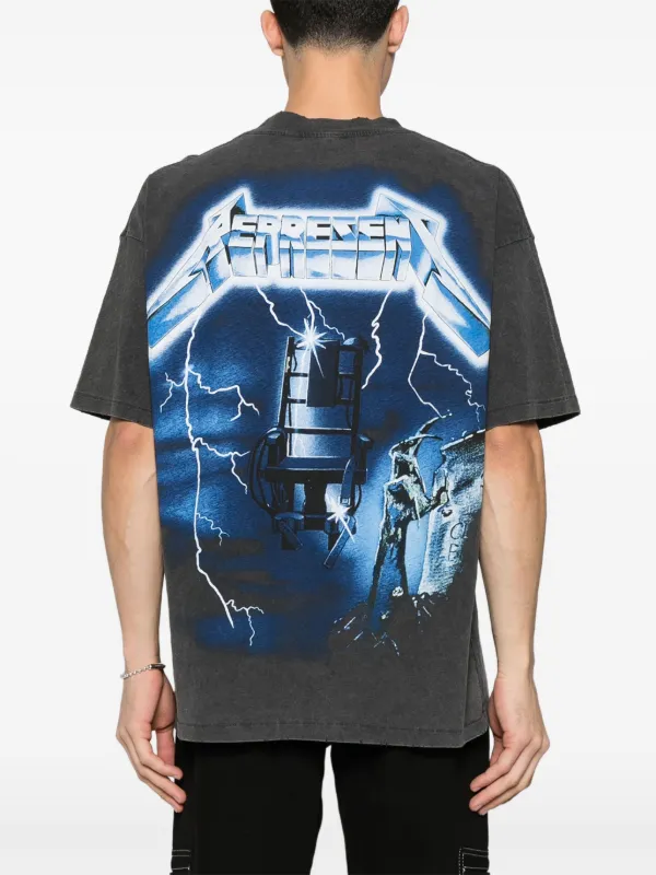 Represent x Metallica Ride The Lightning Tシャツ | グレー Represent x Metallica Ride The Lightning Tシャツ | グレー