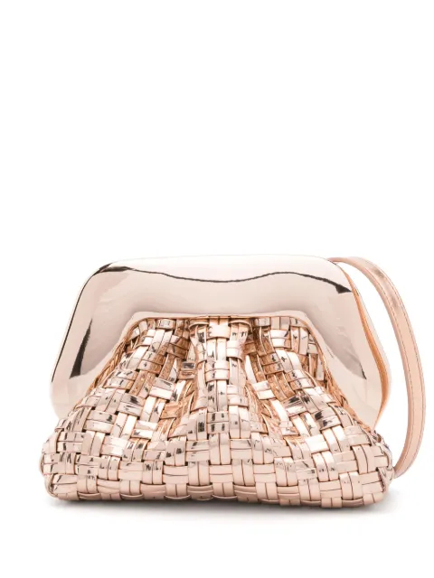 Themoirè Gea clutch bag