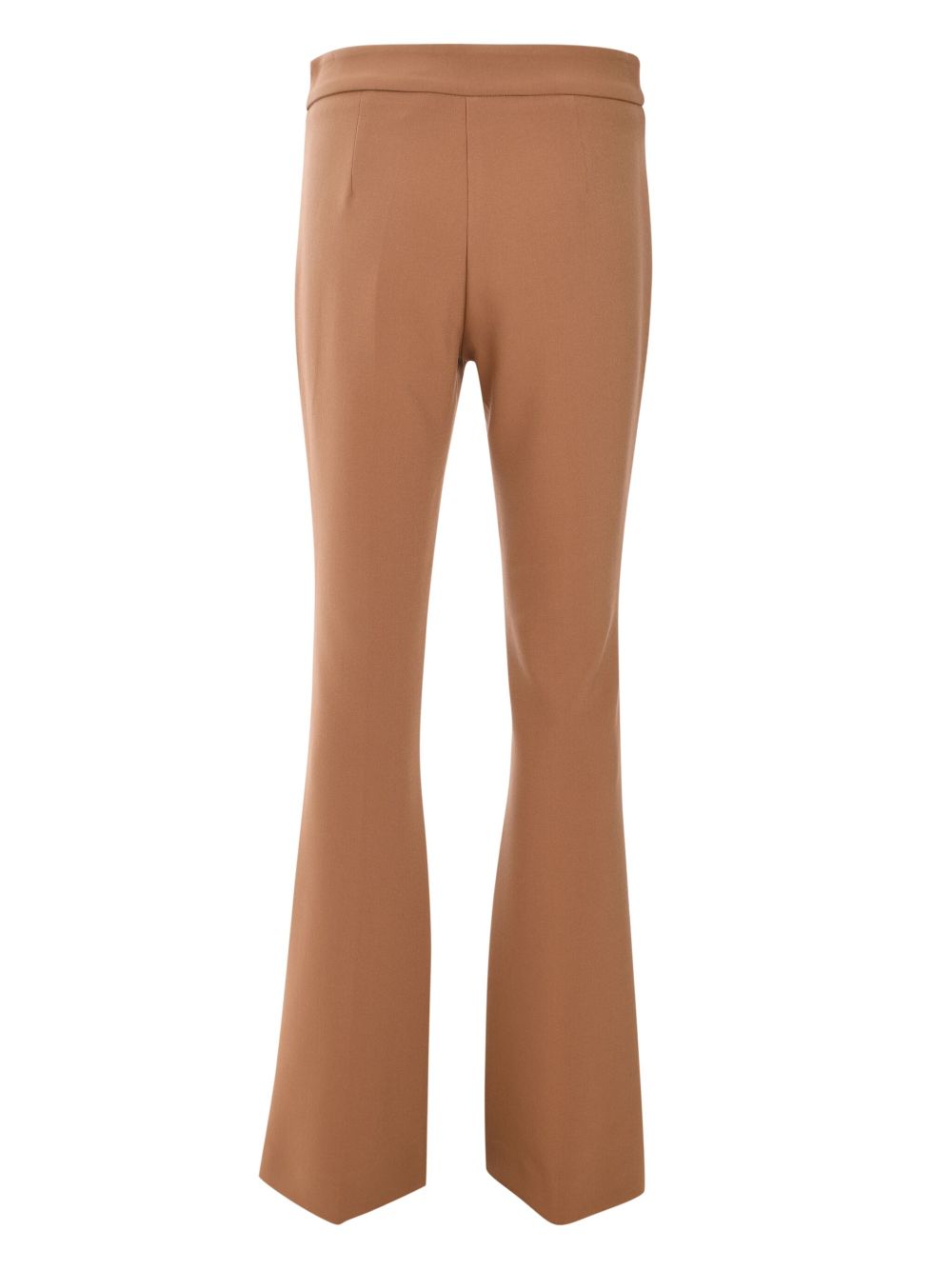 SIMONA CORSELLINI flared trousers - Beige