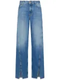SIMONA CORSELLINI wide-leg jeans - Blue