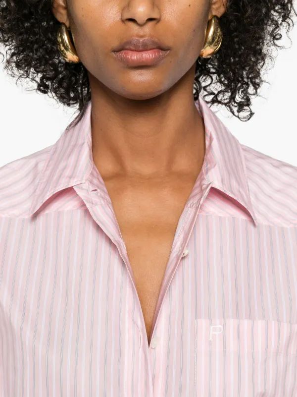 Philosophy Di Lorenzo Serafini Striped Shirt | Pink | FARFETCH