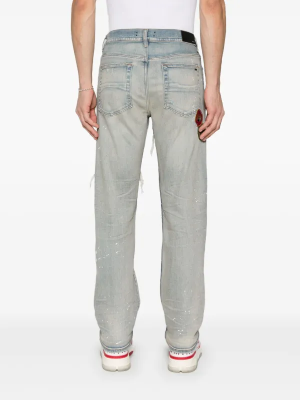 AMIRI Vintage Patch ジーンズ | ブルー | FARFETCH JP