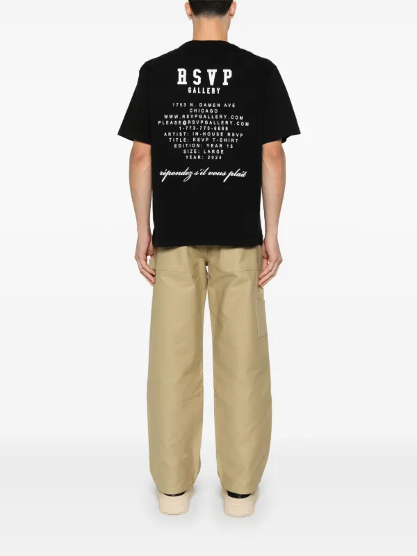 AGOLDE x RSVP Gallery Cotton T-shirt | Black | FARFETCH