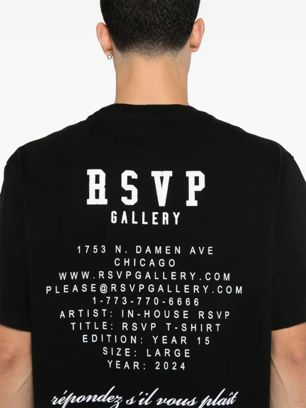 AGOLDE x RSVP Gallery Cotton T-shirt | Black | FARFETCH