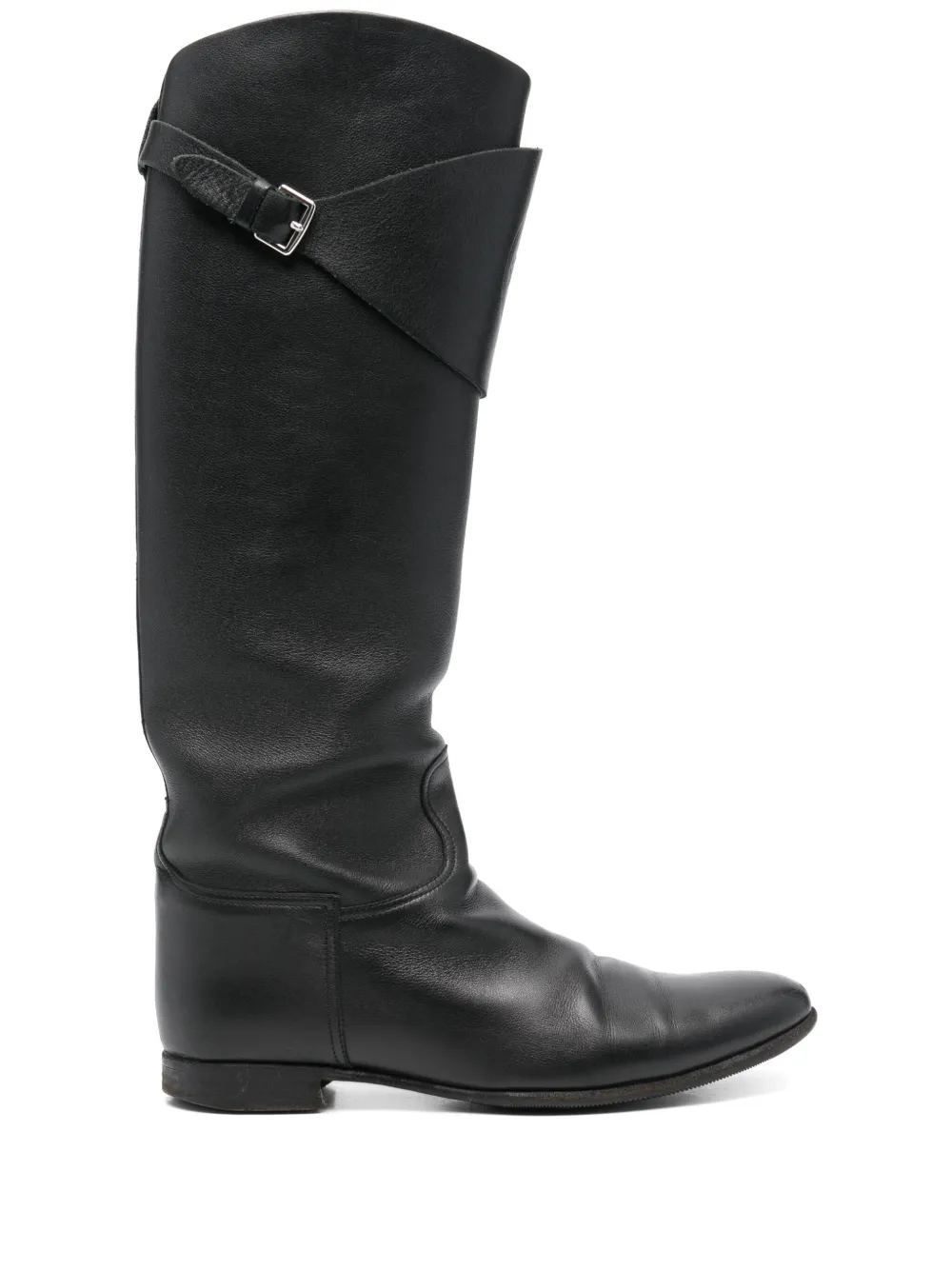 2000s leather boots