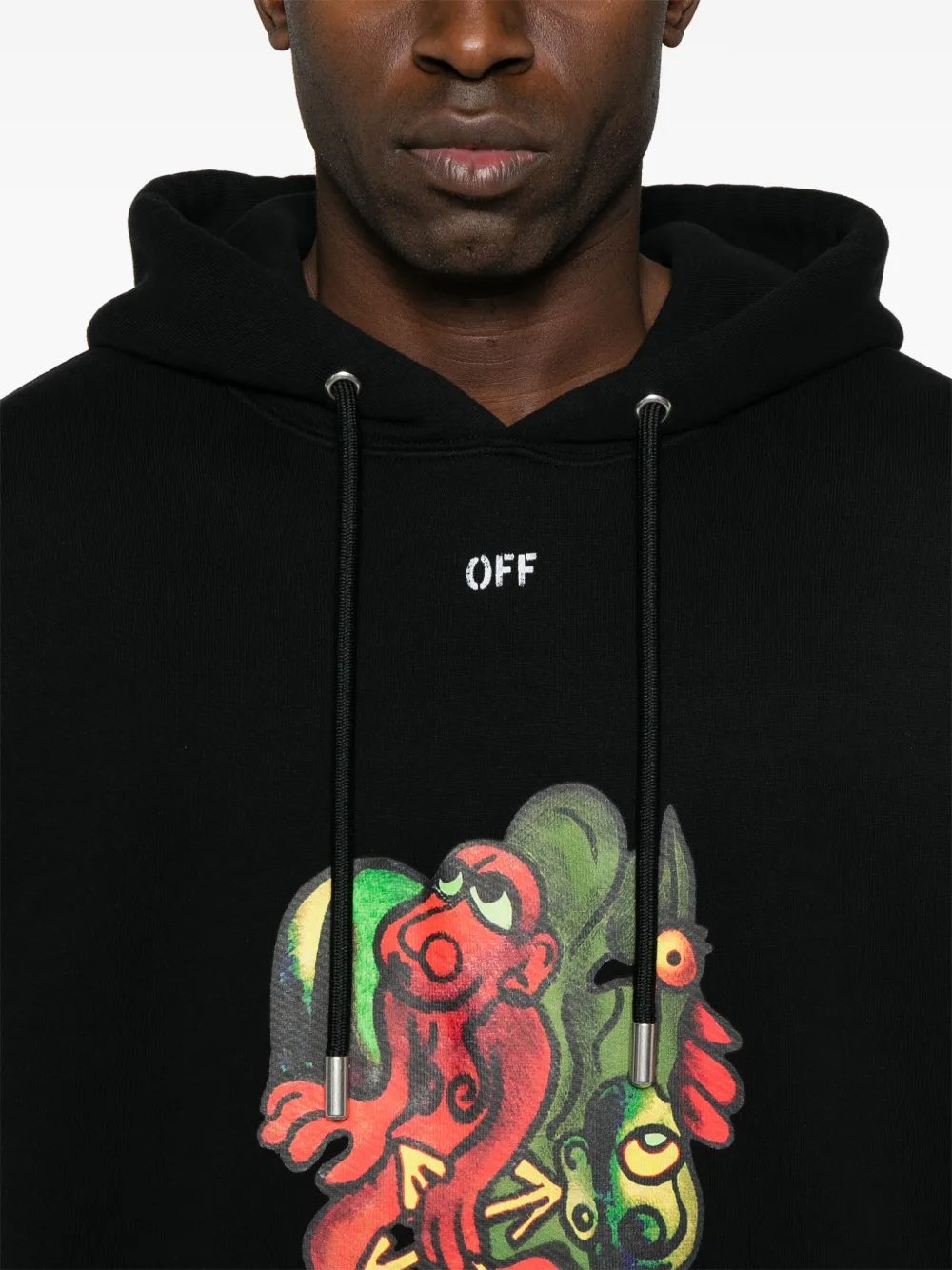 Off-White Nana Skate hoodie Zwart