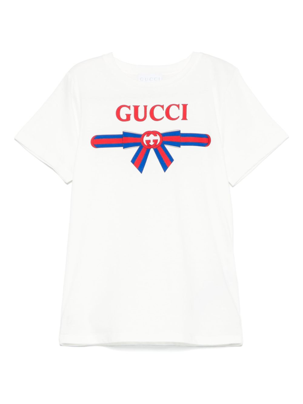 Gucci Kids logo-print T-shirt - White