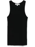 ETERNE ribbed tank top - Black