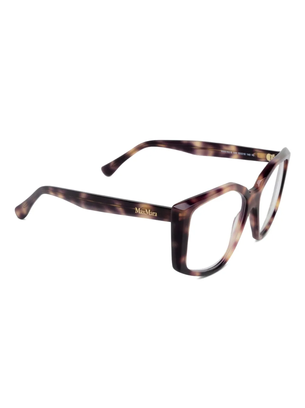 Max Mara Eyewear tortoiseshell-effect glasses | Image 2