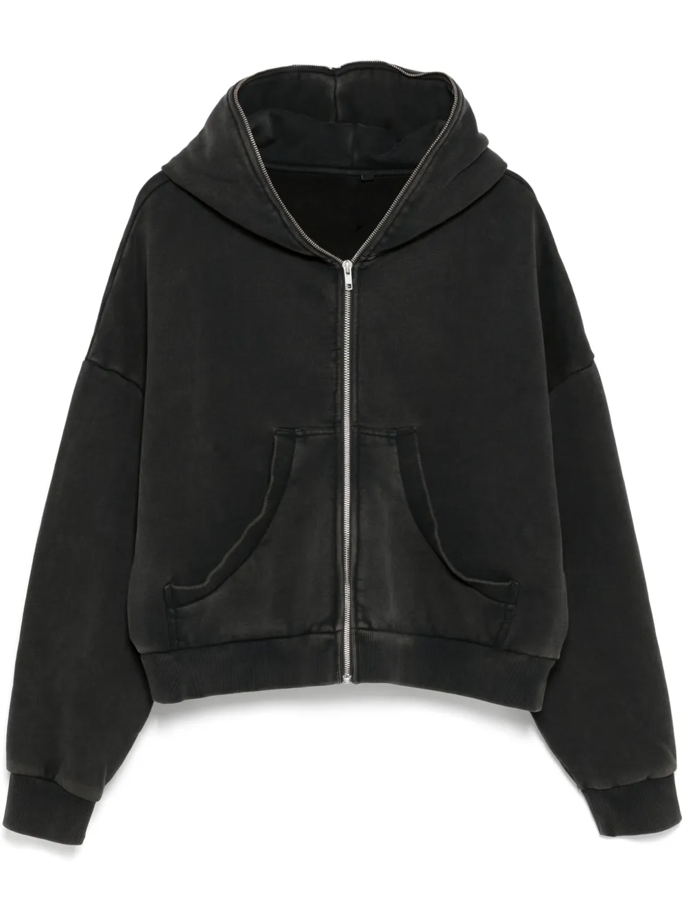 Entire Studios Eternal Zip Hoodie In Black