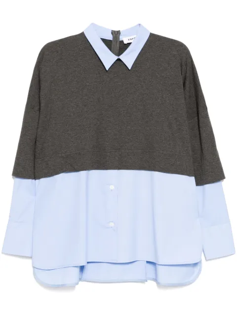 Enföld camisa a capas