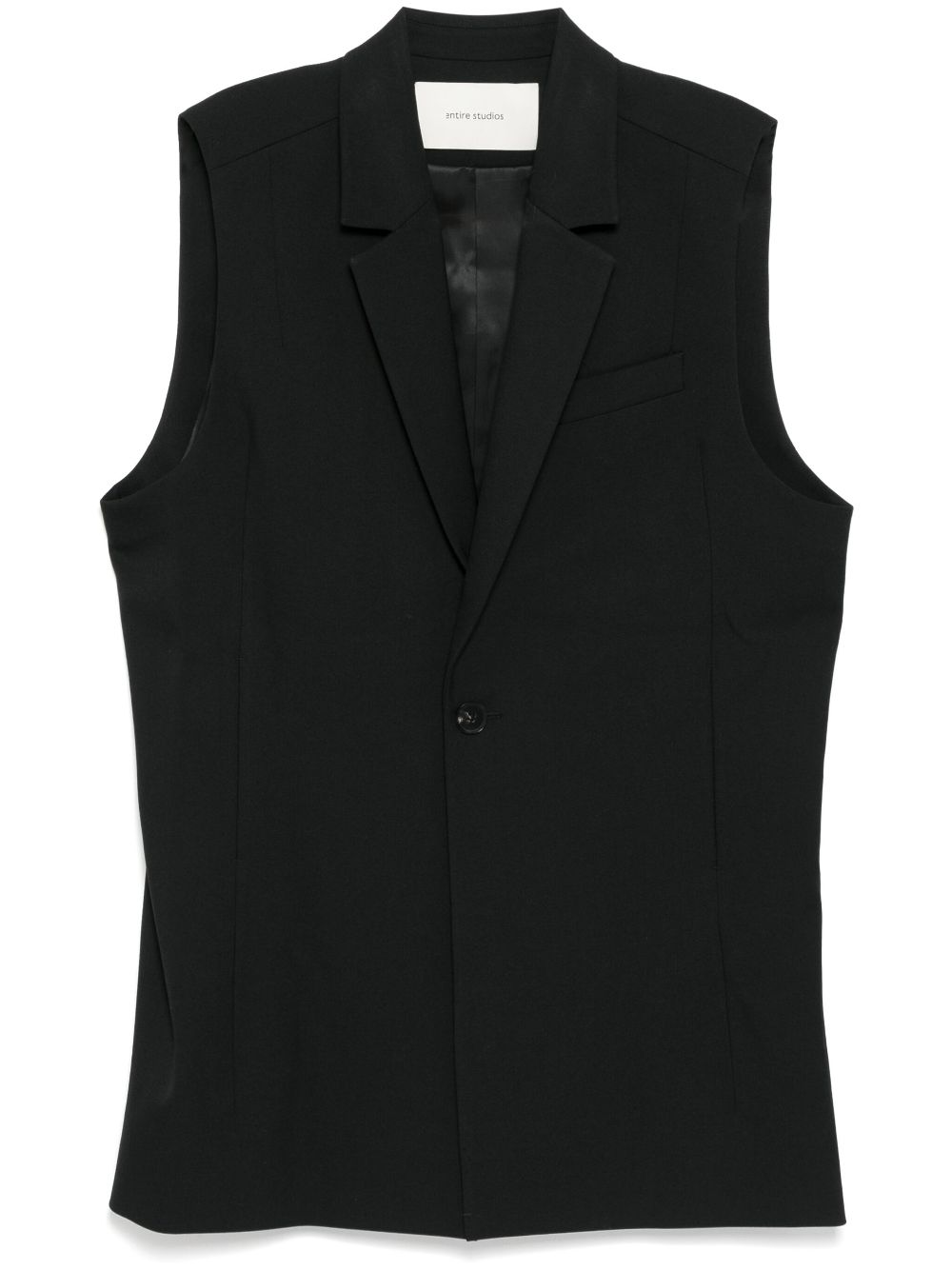 ENTIRE STUDIOS plateau vest - Black