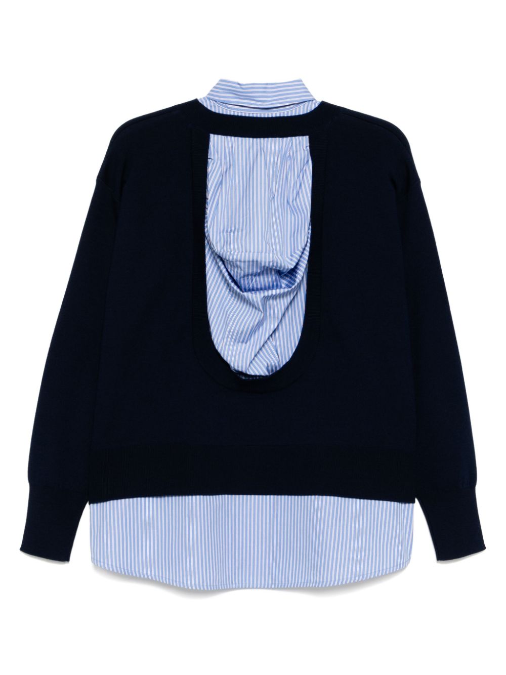 Enföld draped shirt - Blue