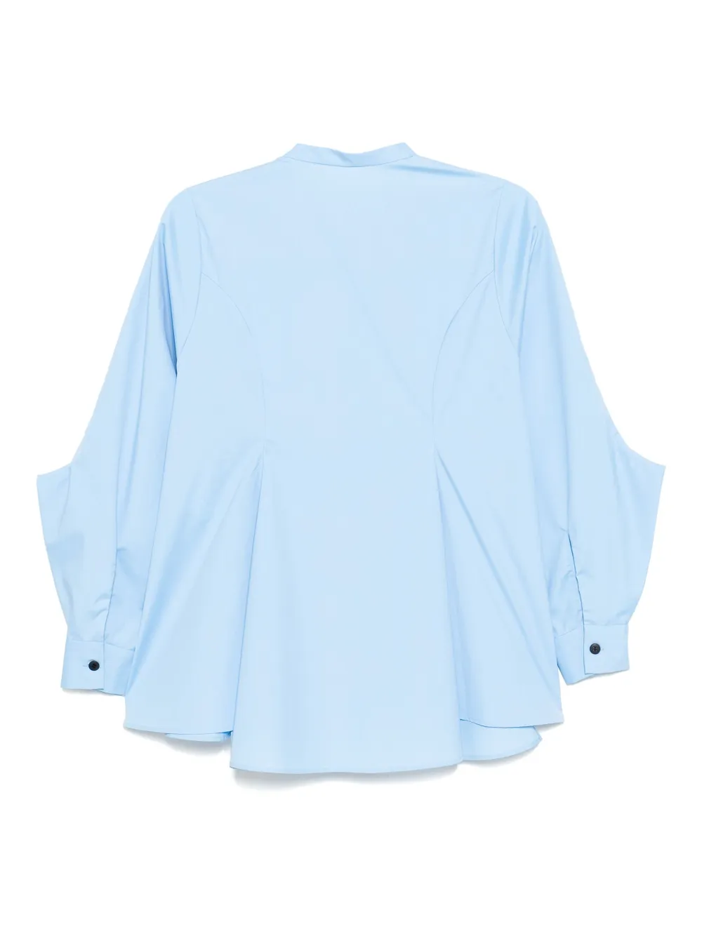 Enföld Round Collar Shirt In Blue
