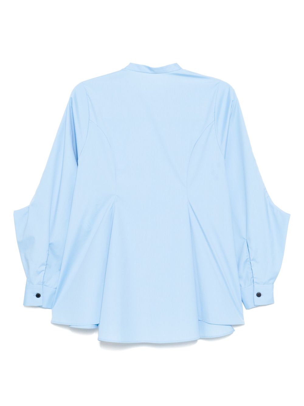 Enföld Blouse met ronde kraag - Blauw