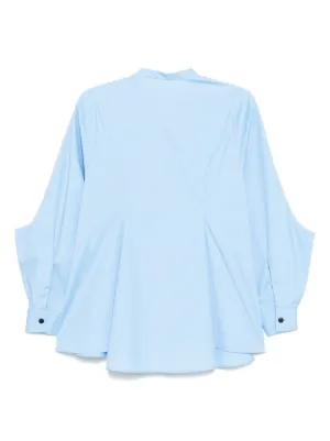 ENFOLD 24AW★CURVE ASYMMETRY SHIRT 38 ブルー ENFOLD 24AW☆CURVE ASYMMETRY SHIRT 38 ブルー - メルカリ
