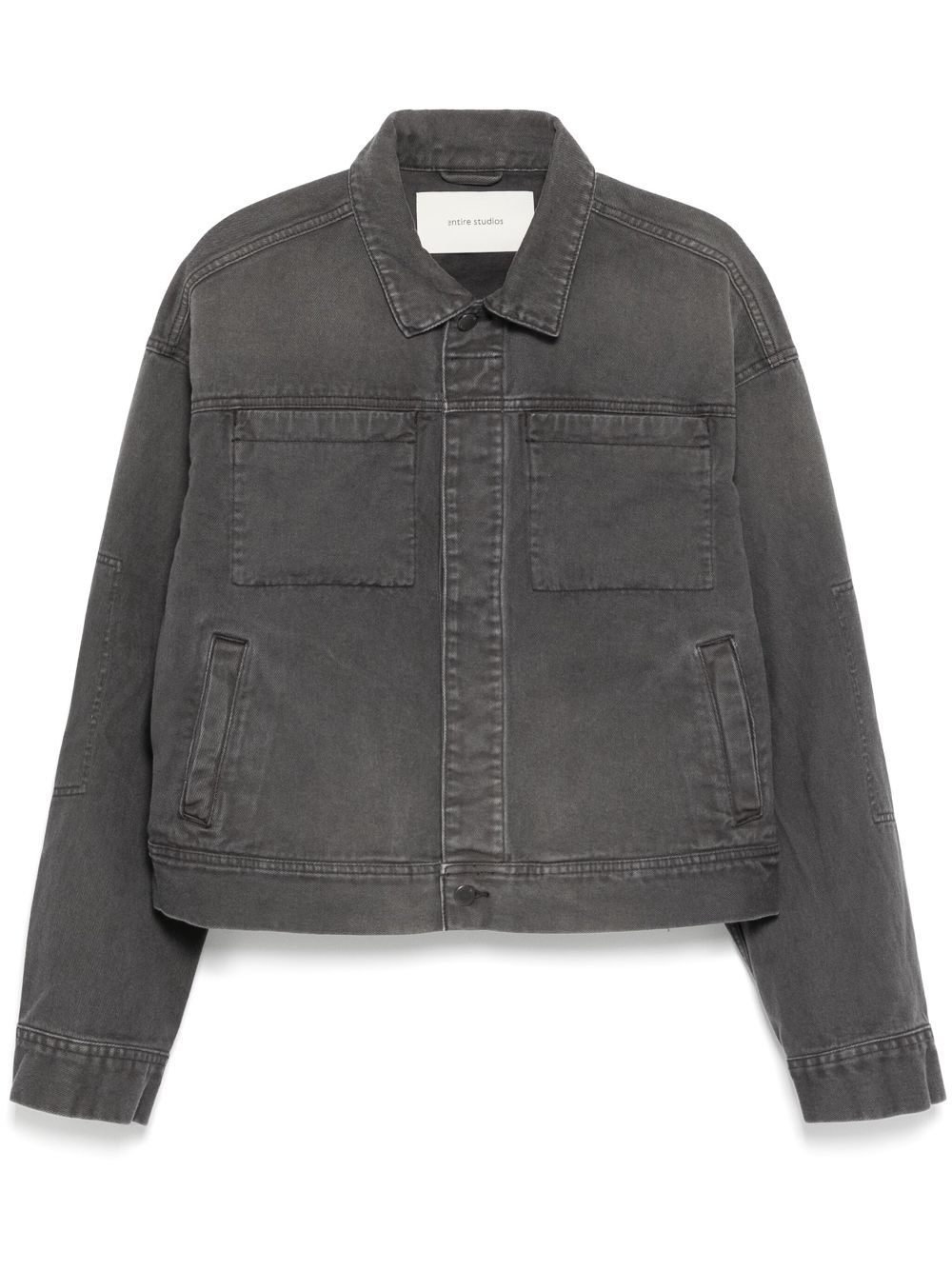 ENTIRE STUDIOS Gem denim jacket - Black