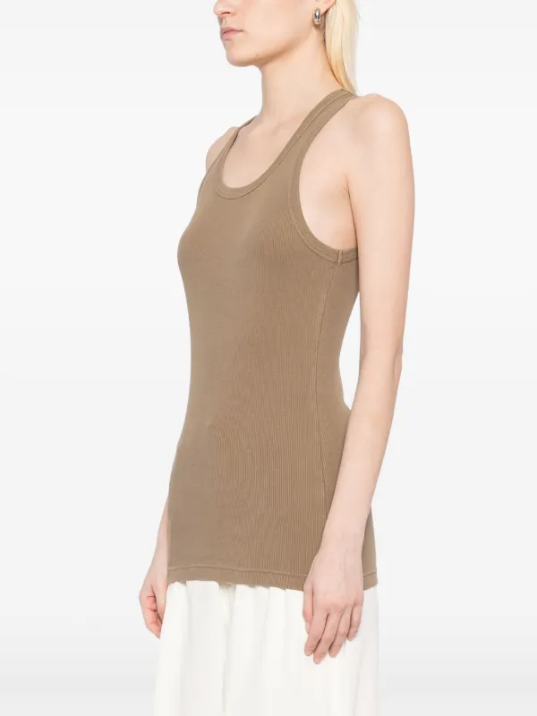 ENTIRE STUDIOS リブ タンクトップ | グリーン | FARFETCH JP 