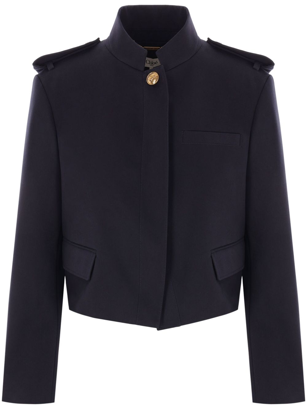 Chloé epaulettes cropped jacket