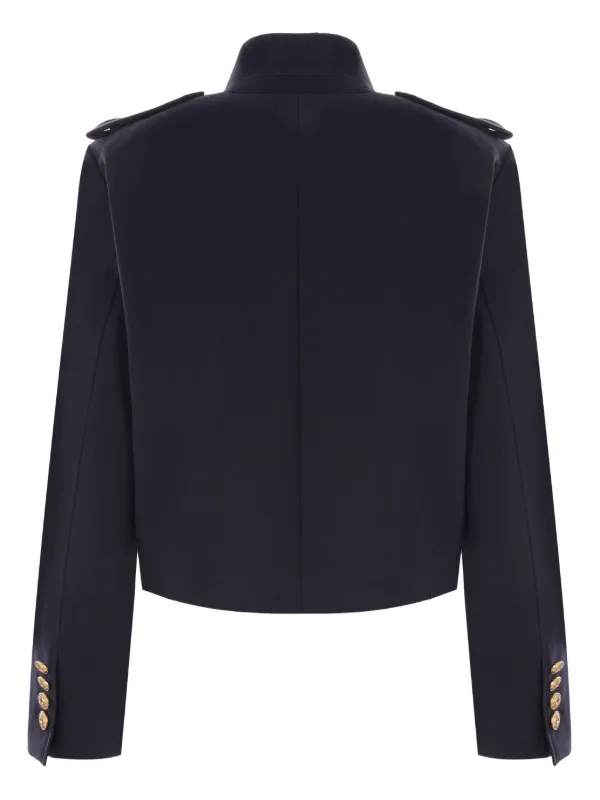ジャケット・アウター Chloe Cropped Silk Jacket Chloe Puff-Sleeve Cropped Silk Jacket - Bergdorf Goodman
