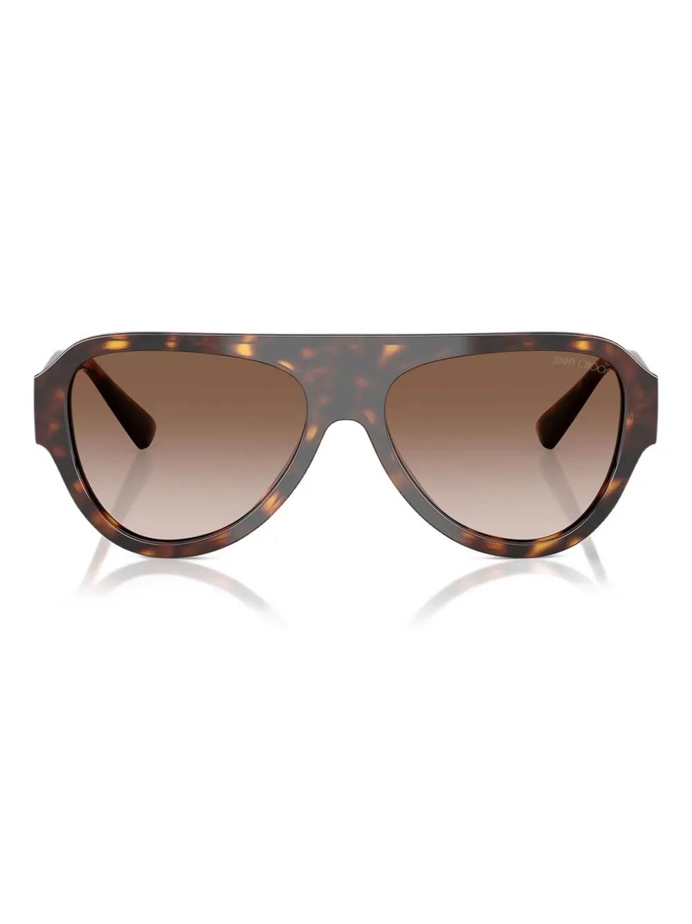 Jimmy Choo Eyewear tortoiseshell pilot sunglasses Bruin