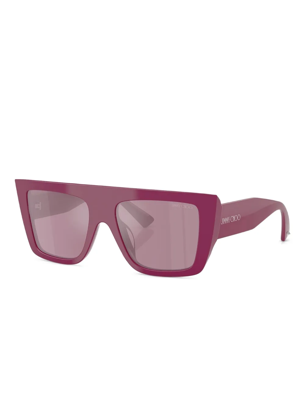 Jimmy Choo Eyewear Zonnebril met vierkant montuur - Paars