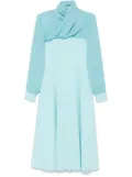 Isabel Sanchis draped maxi dress - Blue
