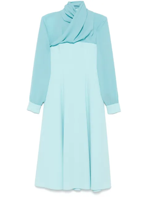 Isabel Sanchis draped maxi dress