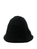 TEAM WANG design Choices knitted bucket hat - Black