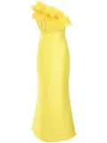 Badgley Mischka Mermaid gown - Yellow