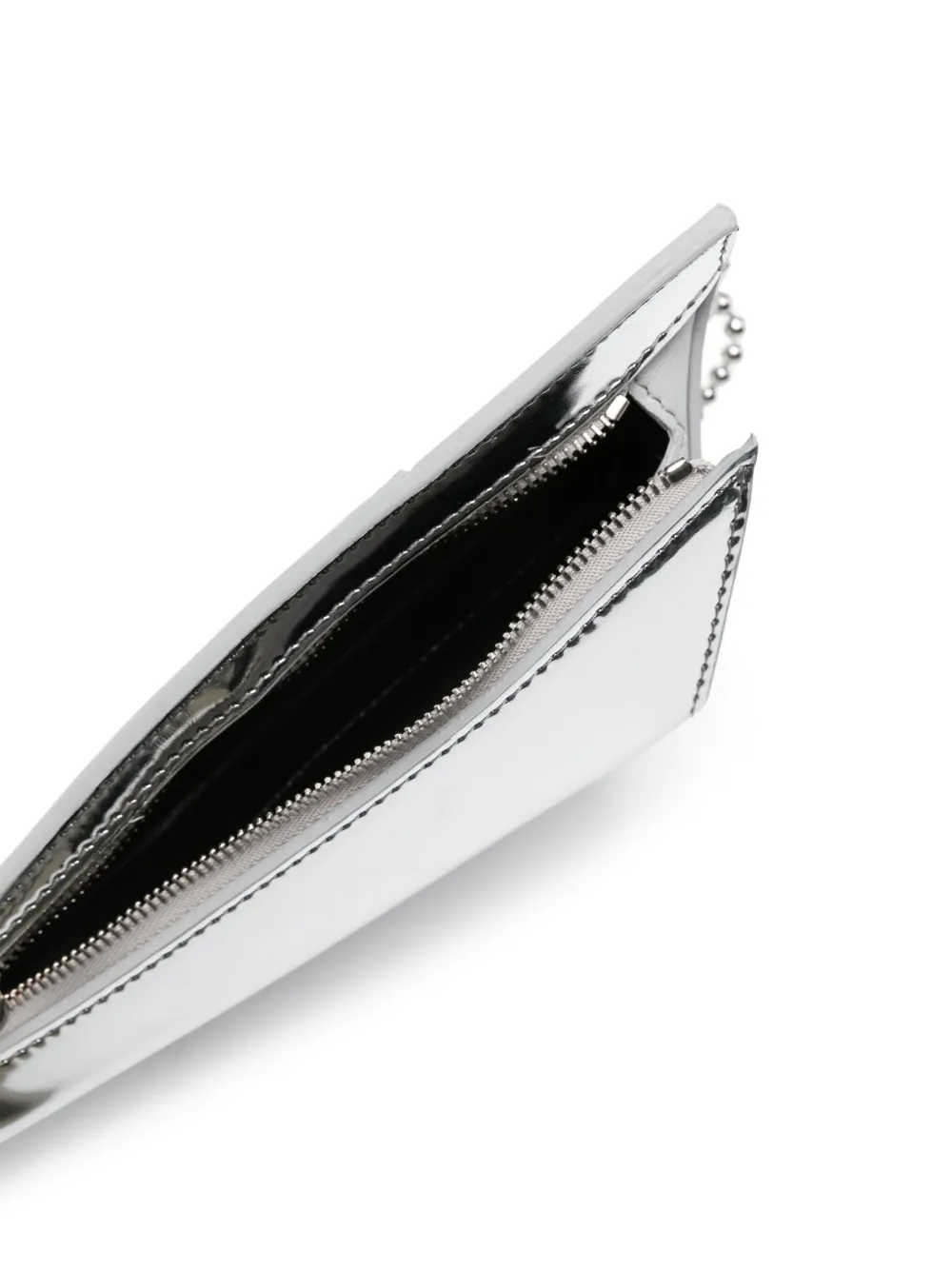 Off-White Paperplane clutch Zilver