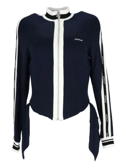 Off-White zip-up sweatshirt