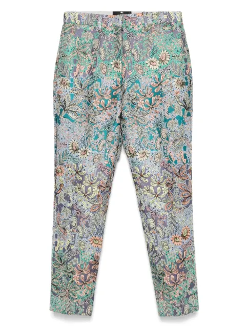 ETRO بنطال جاكار بزهور