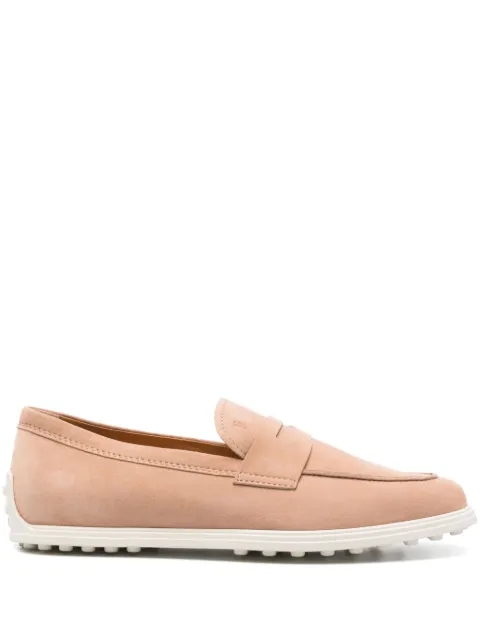 Tod's suede loafers