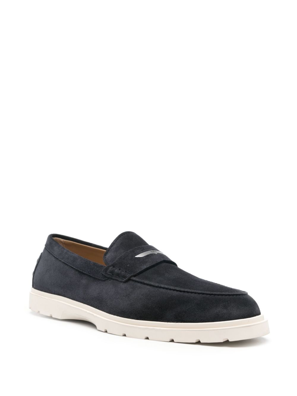 Tod's suede loafers - Blauw