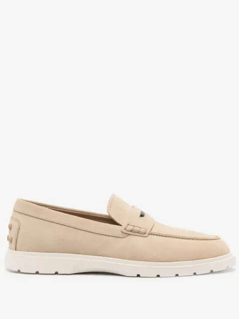 Tod's suede loafers