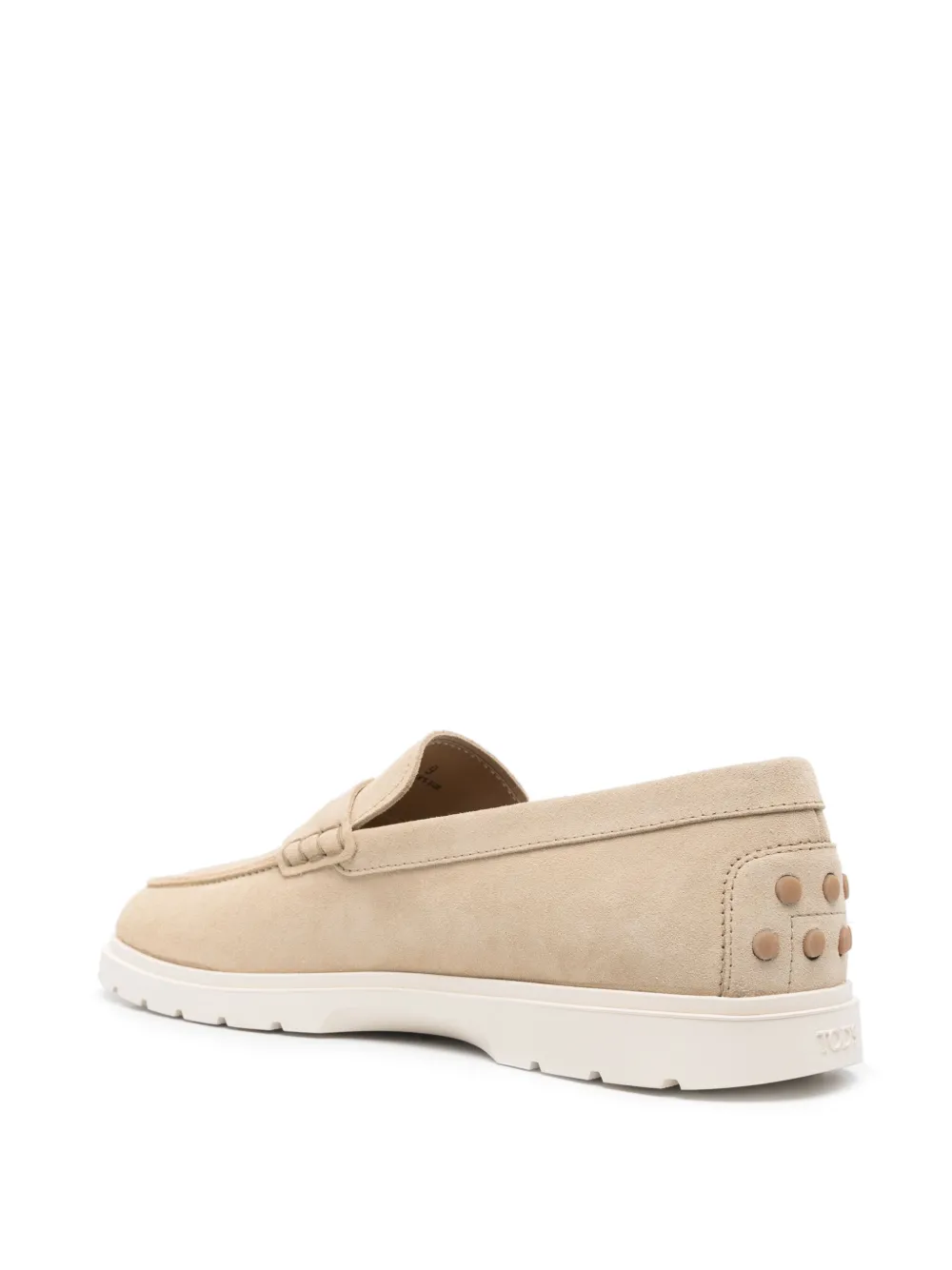 Tod's suede loafers Neutrals