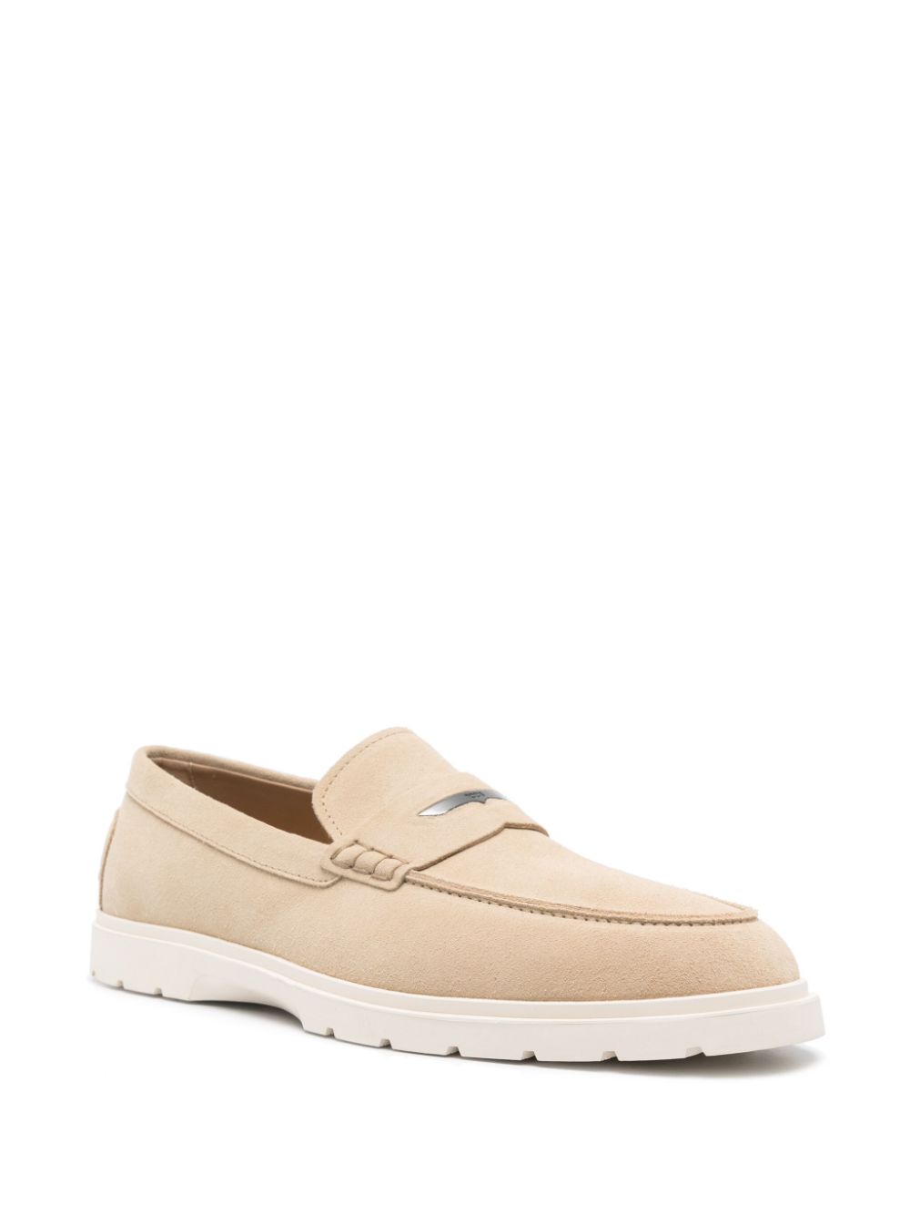 Tod's suede loafers - Beige