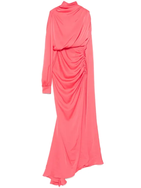 Isabel Sanchis ruched gown