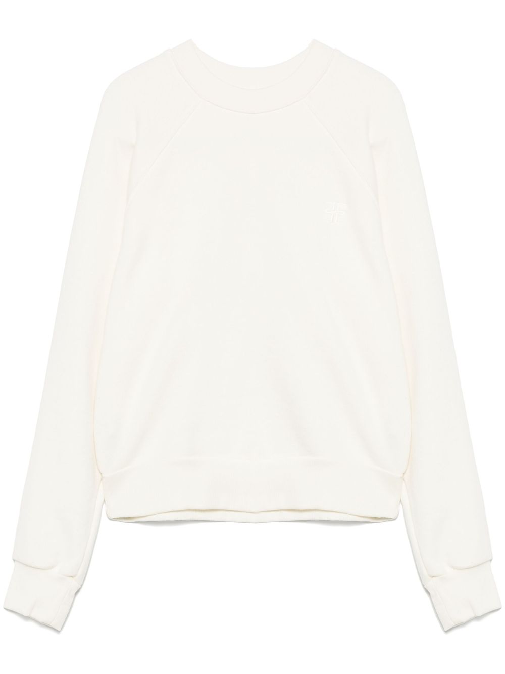 ETERNE raglan-sleeves sweatshirt - White