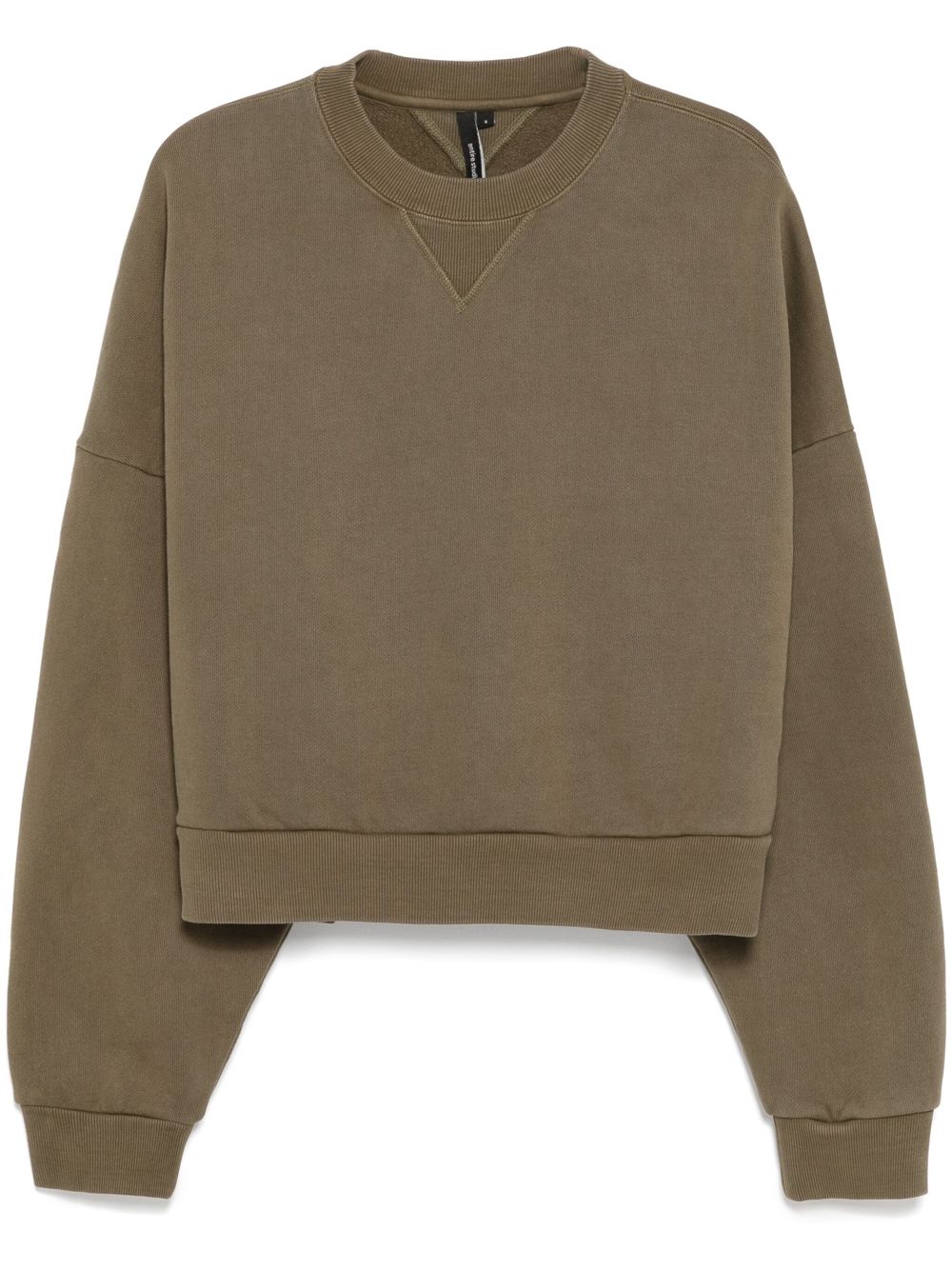 box crew neck sweatshirt